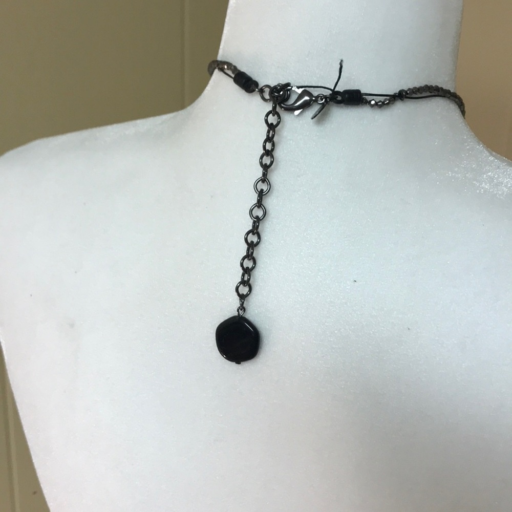 Chico Multi Material Statement Necklace - image 3